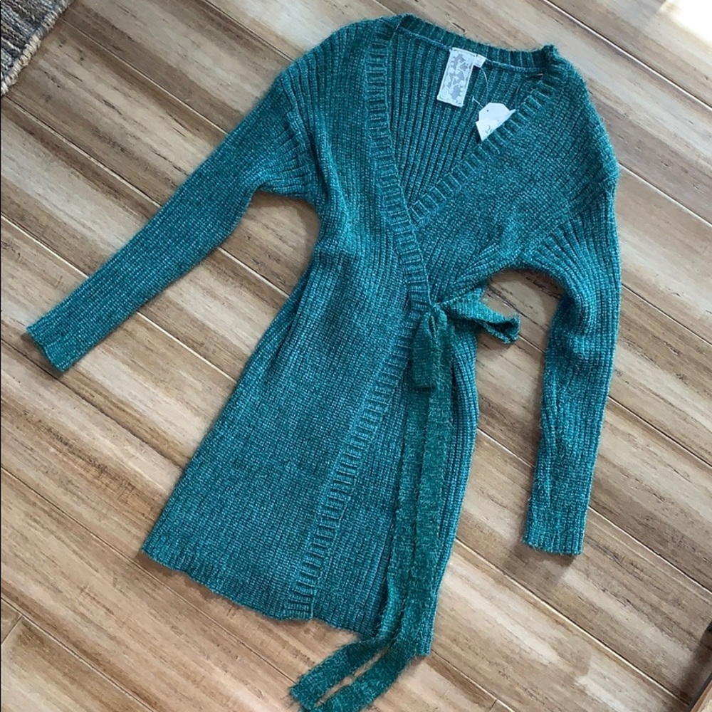 Sadie & Sage Sweater Wrap Dress